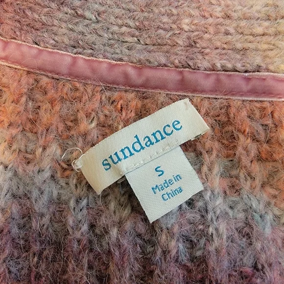 Sundance Ombre VNeck Button Oversized Cardigan Sweater Size S - Picture 5 of 8